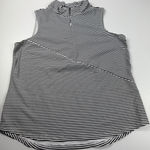Tommy Bahama  IslandZone Mock Neck Sleeveless‎ Golf Top Stripe XL Photo 0