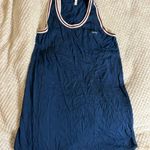 RVCA Medium Long Navy Blue Tunic Tank Photo 0