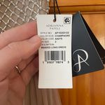 Adrianna Papell Anthropologie Champagne Bryce Beaded Gown Dress Sz 2 NWT Photo 7