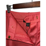 St. John  Annabel Straight Leg Wool Blend Dress Pants Cinnabar Size 16 Trouser Photo 3