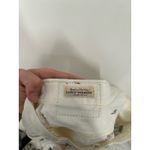 Levi's 501 Premium Floral Flowers Embroidered Jorts Jean Shorts White Size 28 Photo 4