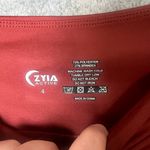 ZYIA Active Woman Size‎ 4 athletic ankle leggings Orange Photo 4