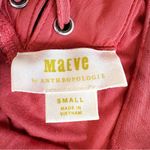 Anthropologie Maeve x Melanie Lace Up Racerback Knit Maxi Dress in Coral Small Photo 9