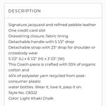 Coach NEW Mini Dempsey Bucket Bag in Signature Jacquard Photo 11