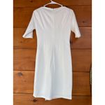 Lulus  Westwood White Half Sleeve Sheath Dress Party Cocktail Engagement Size S Photo 3