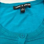Cable & Gauge  Turquoise Cardigan Photo 1