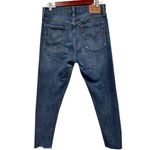 Levi's Levi’s Wedgie Skinny Buttonfly Crop Frayed Size 30 Photo 4