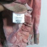 For Cynthia  Linen Blend Women's Linen Tie Dye Top Boho Neutral  Size S Photo 3