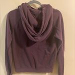 Nike Womens Funnel-Neck Hoodie Purple Metallic Swoosh Logo Size XS 853725-507 Photo 1