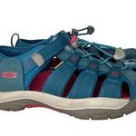 Keen Newport H2 Deep Lagoon Blue Pink Womens Size 5 Photo 0