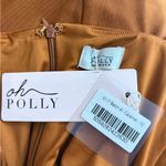 Oh Polly  Long Sleeve Corset Going Out Bar Long Sleeve Ruched Mini Dress 6 NWT Photo 3