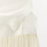 ZARA Combination Strapless Midi Dress Photo 8