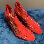 Bella Vita Women's Red Heels Size 11 WW Photo 0