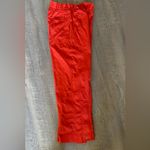 Athleta Trekkie Parachute Pants in "Vermil-lion Orange" Size 4 Photo 5
