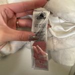 Disney Parks Mickey Mouse & Friends Cream White Faux Fur Zip Up Jacket Photo 8