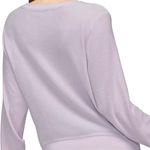 Wildfox  Women's Baggy Beach Long Sleeve Pullover Sweatshirt, Thistle,  L NWT Photo 2