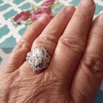 Sterling Silver SIZE 5 925 Reflection Marquise Cut Clear CZ Engagement Ring Photo 6