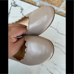 Fabio rusconi Scalloped Leather Pumps 40.5/10.5 Tan Photo 9