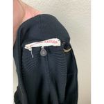 Rebecca Taylor  Black Stretch Knit Skirt Photo 3