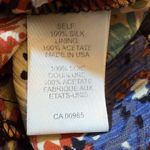 Nanette Lepore  100% Silk Mini Babydoll Dress 10 Dark‎ Floral Tiered Whimsy Fairy Photo 11