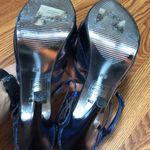 Camille La Vie  Sparkle Blue Peep Toe Pumps S8 Photo 6