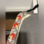 Free People embroidered embellished flower sleeve grey long sleeve top Photo 6