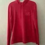 Vineyard Vines Women’s Hooded Long Sleeve T-Shirt Pink Size Small Photo 0