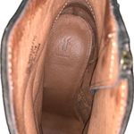 Frye  Madeline Brown Suede Leather Short Ankle Booties Heels Cowgirl Western  7M Photo 6