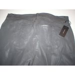 James Jeans NWT New Womens 22 Icon Plus Size Coated Legging Leather Dark Gray Photo 6