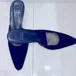 Stuart Weitzman  black fabric shoes. 3”lacquer heels. Leather insole. Size 8. Photo 3