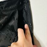 Gattinoni Jeanswear Black Denim Skirt Writing Graffiti Style Skirt Size 28 Photo 2