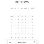 Gucci Wide Leg Trousers Dress Pants Black Mid Rise Womens Size IT 44 US L Photo 11