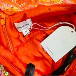 Song of Style cross back orange sequin midi dress NWT Size XS Photo 6