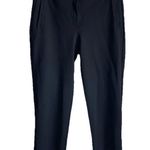Lululemon On the Fly Cropped Woven Pant Black Commute Travel Casual Move Size 10 Photo 2
