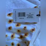 We Wore What  ditsy daisies mini skirt  Womens Mini SLIP Skirt ZR5 IVORY MULTI M Photo 12