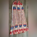 MINKPINK  Last Resort Maxi Dress Multicolored Ibiza Halter Neck M Striped Pattern Photo 2