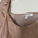 Good American NWT Rose gold pink shimmer square neck blouse top size XL 4 Photo 2