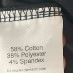 Hanna Andersson black jersey knit dress XL Photo 3