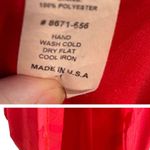 Waverly Grey Halter Keyhole Red Jacquard Flapper Cocktail Dress Photo 16