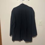 Open Edit ‎ Relaxed Fit Blazer in Black Size 1X Photo 5