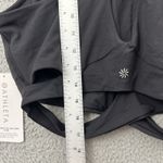 Athleta NWT ‎ Conscious Cut Out Crop Tank Top Black Athletic D-DD Cup Women Large Photo 7