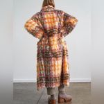 Free People NWT Cardi Plaid Faux Fur Coat $698 MSRP Photo 4