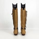 Vintage Western Fringe Medallion Knee Photo 6