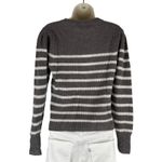 360 Cashmere Laurel Cashmere Striped Sweater Puff Shoulder Size S Photo 6
