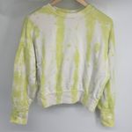 Old Navy Tie Dye Cropped Sweatshirt Crew Neck Long Sleeve Pullover Womens Medium Photo 0