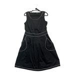 Love moschino  Women's Tea Length Dress Size‎ 8 Black Cotton Photo 1
