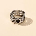 Silver heart ring Photo 1