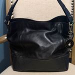 Isaac Mizrahi  Black Leather Tote/Shoulder Bag Photo 0