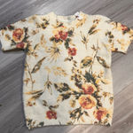 Joie  Cream‎ Floral Sweater Photo 0