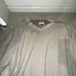 American Eagle  Outfitters Checkered V-Neck Sweater Photo 1